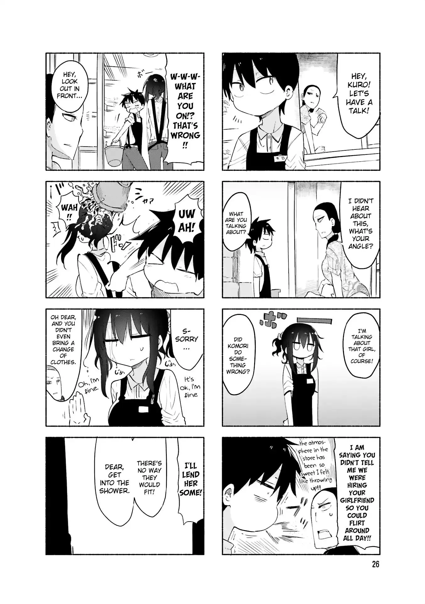 Komori-San Wa Kotowarenai! Chapter 58 page 6