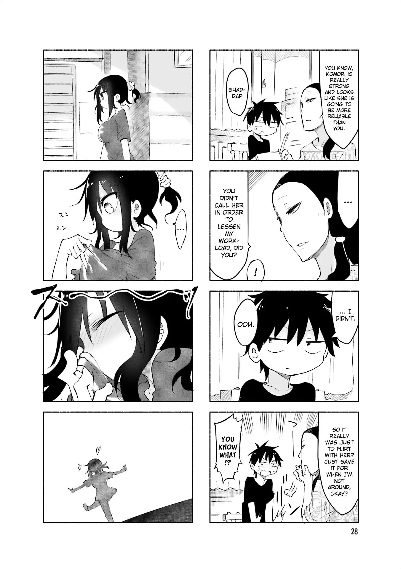 Komori-San Wa Kotowarenai! Chapter 58 page 8