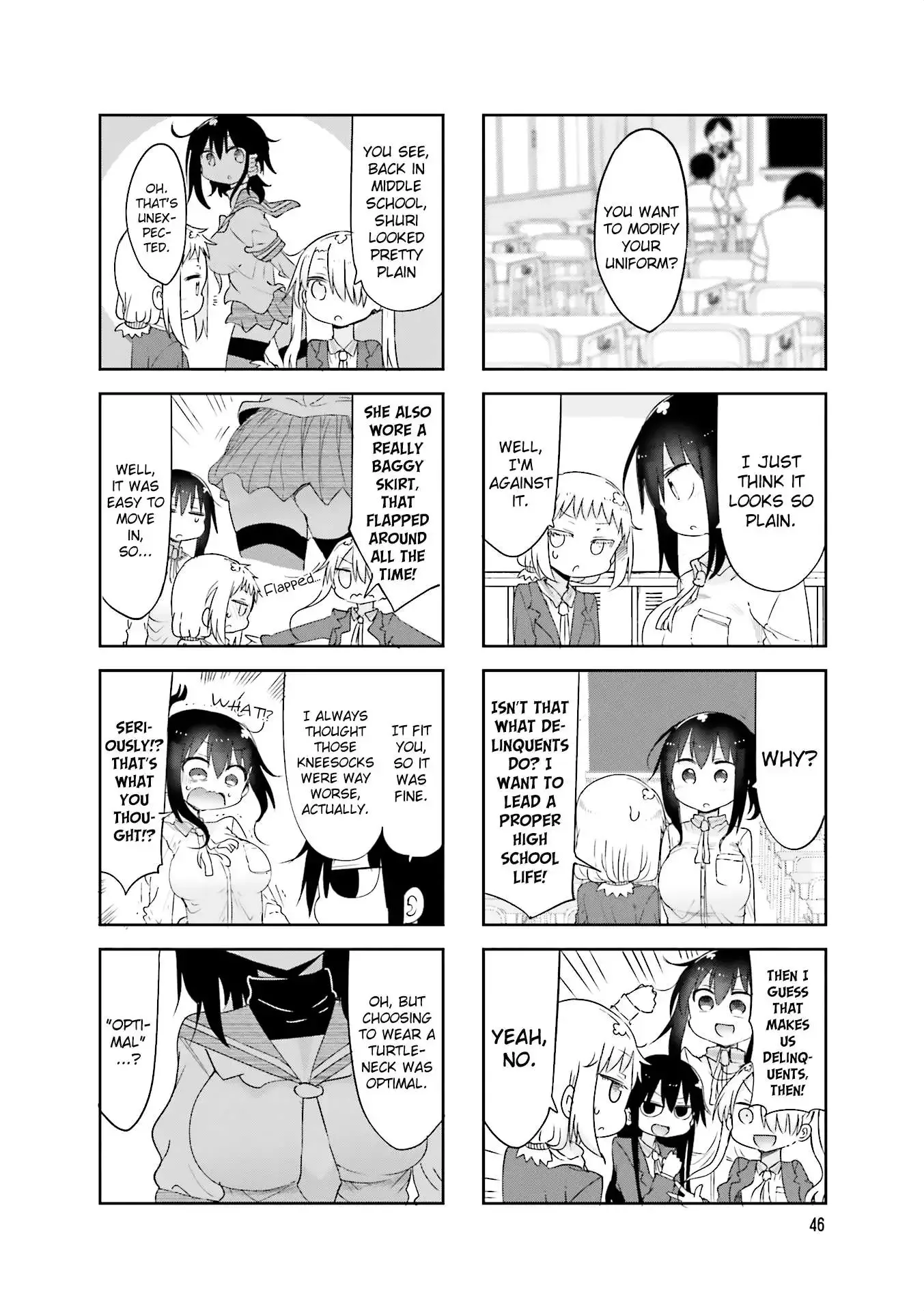 Komori-San Wa Kotowarenai! Chapter 61 page 2