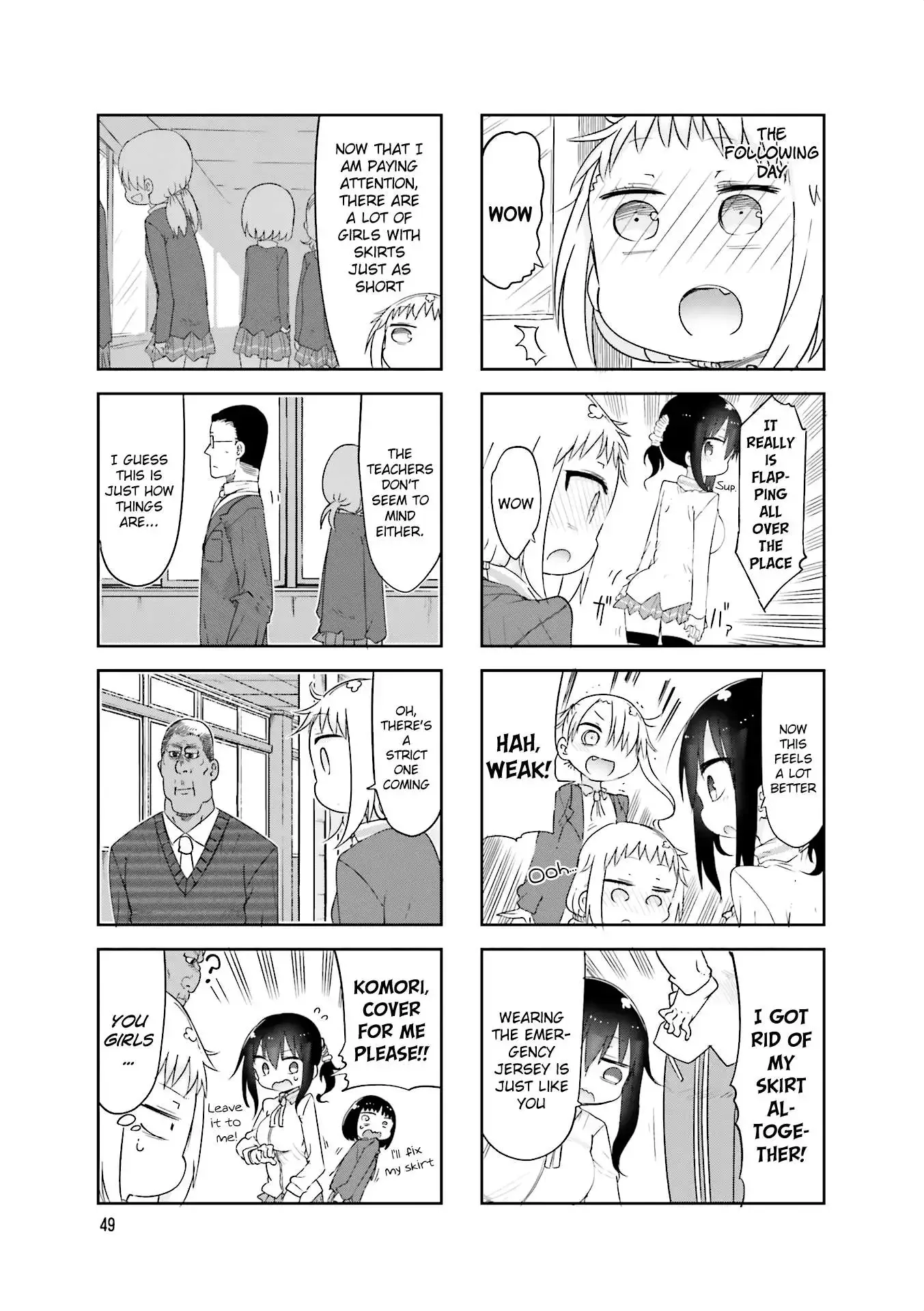Komori-San Wa Kotowarenai! Chapter 61 page 5