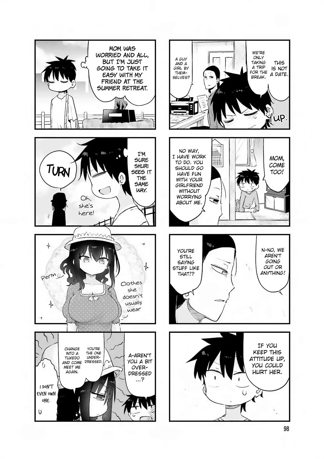 Komori-San Wa Kotowarenai! Chapter 67 page 2