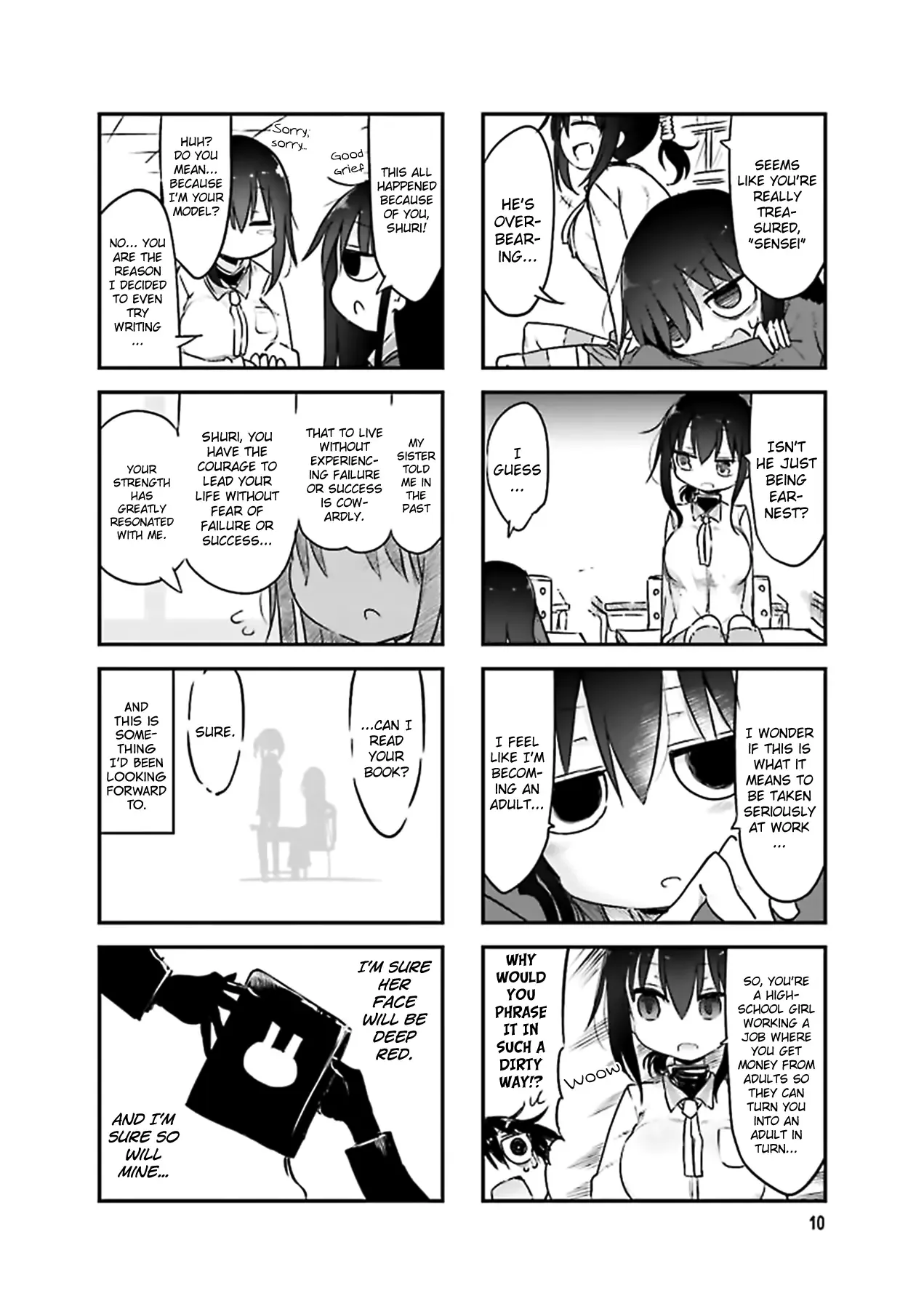 Komori-San Wa Kotowarenai! Chapter 69 page 8