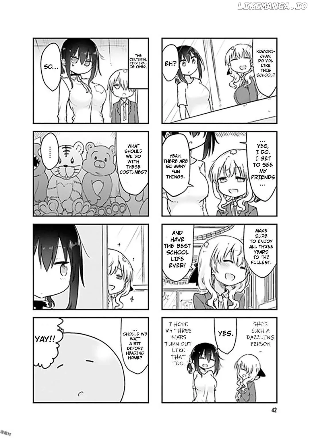 Komori-San Wa Kotowarenai! Chapter 73 page 8