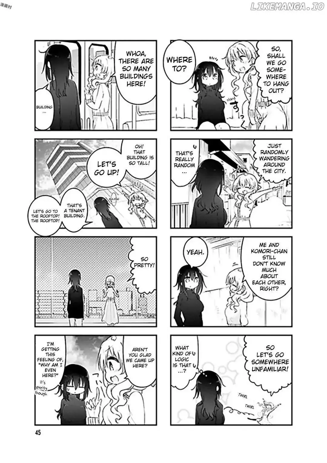 Komori-San Wa Kotowarenai! Chapter 74 page 3