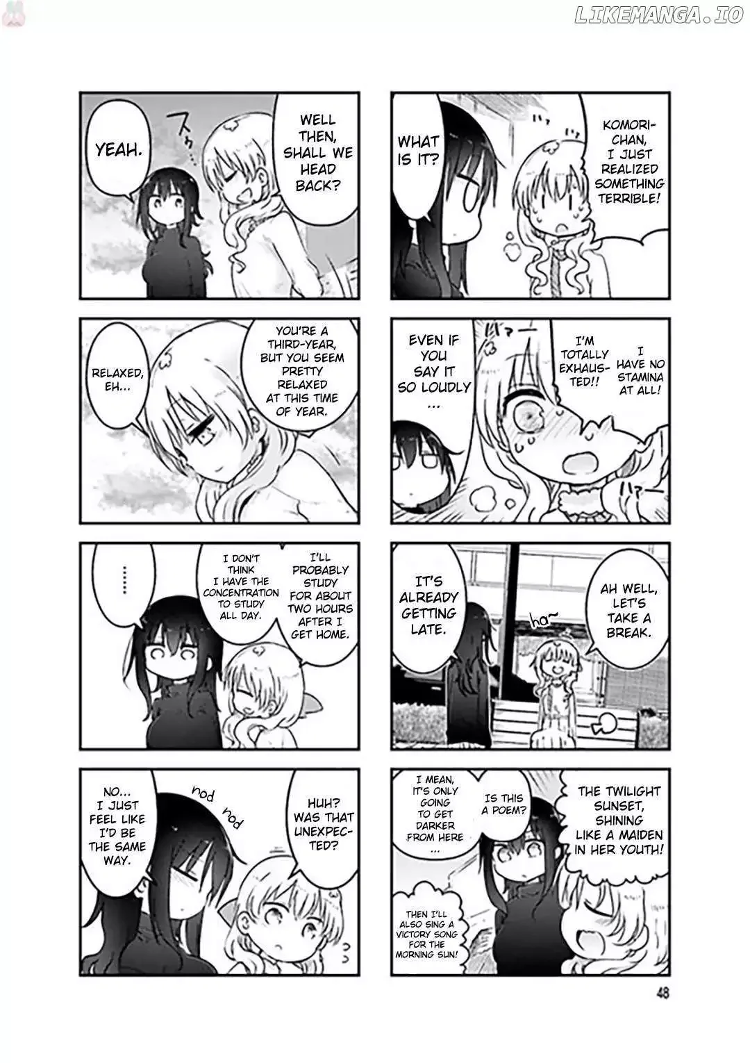 Komori-San Wa Kotowarenai! Chapter 74 page 6