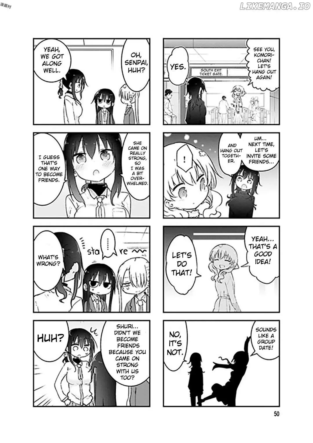 Komori-San Wa Kotowarenai! Chapter 74 page 8