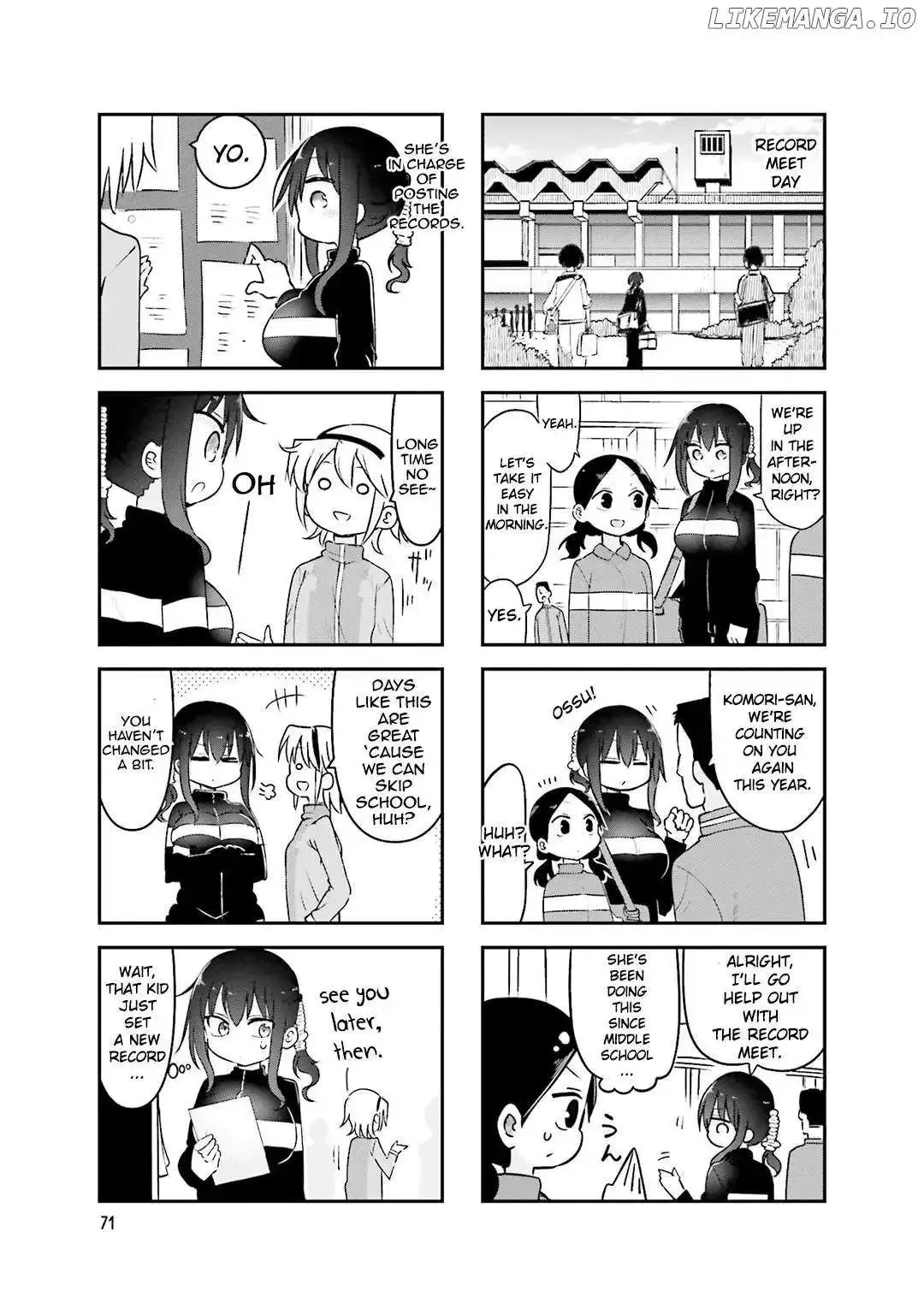 Komori-San Wa Kotowarenai! Chapter 77 page 7