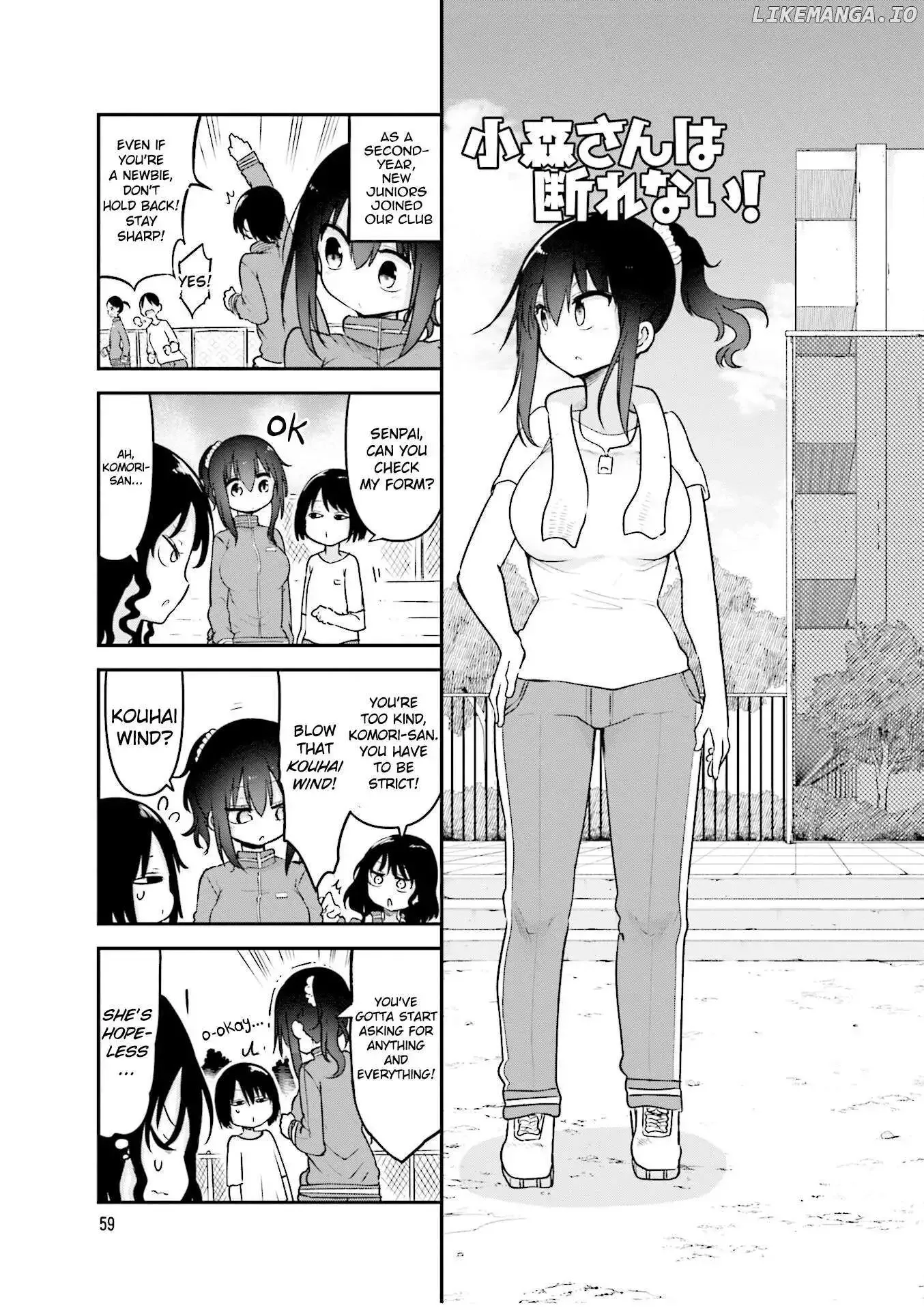 Komori-San Wa Kotowarenai! Chapter 91 page 3