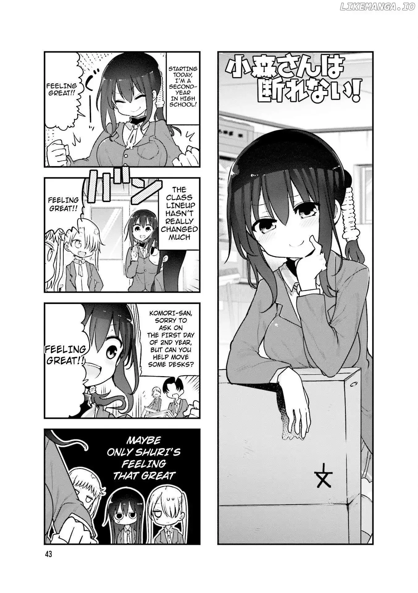 Komori-San Wa Kotowarenai! Chapter 89 page 3