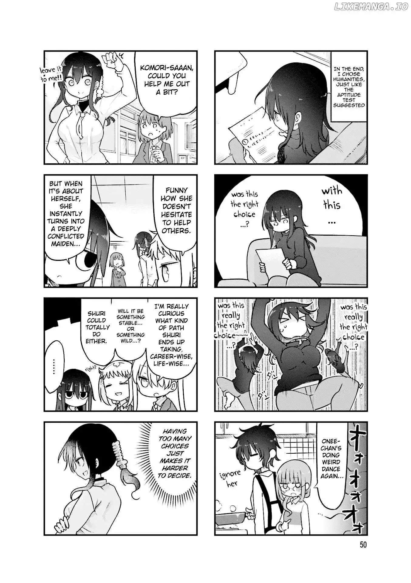 Komori-San Wa Kotowarenai! Chapter 89 page 10