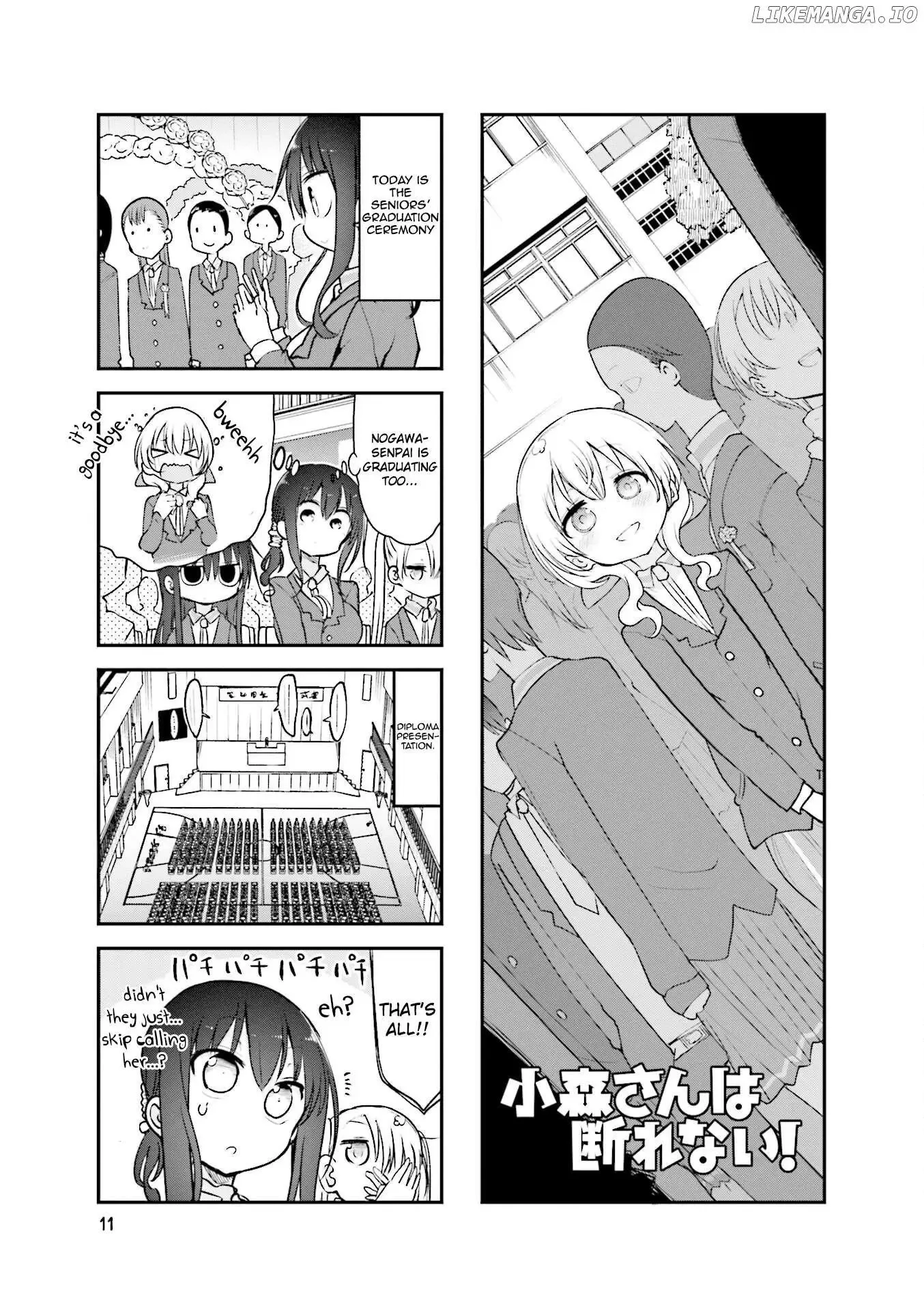 Komori-San Wa Kotowarenai! Chapter 86 page 12
