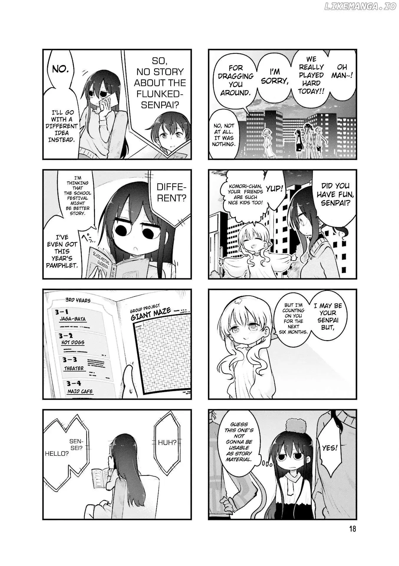 Komori-San Wa Kotowarenai! Chapter 86 page 18