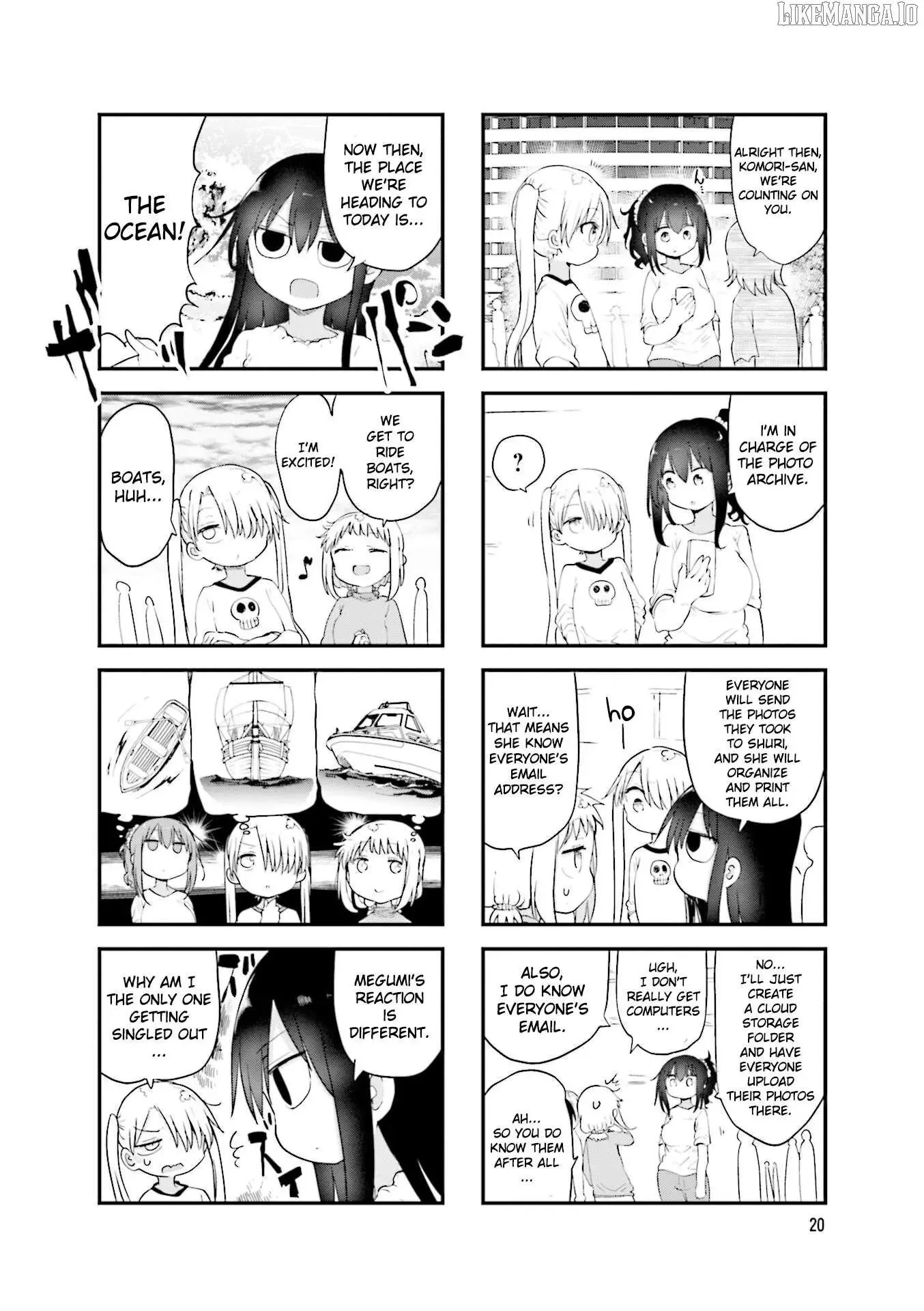 Komori-San Wa Kotowarenai! Chapter 100 page 3