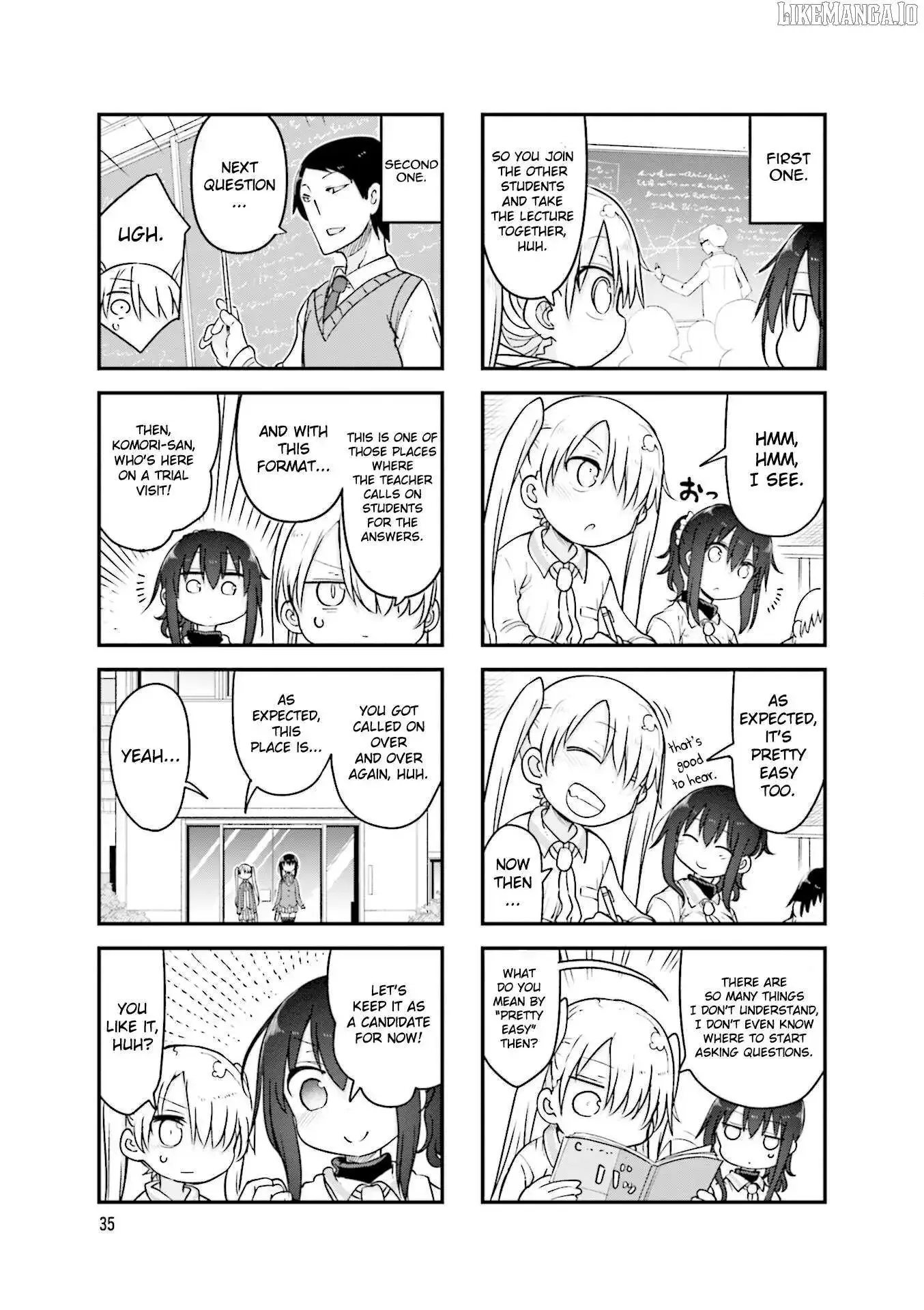 Komori-San Wa Kotowarenai! Chapter 114 page 7