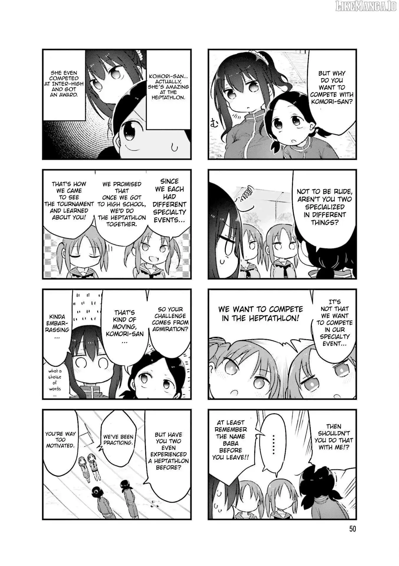 Komori-San Wa Kotowarenai! Chapter 116 page 6