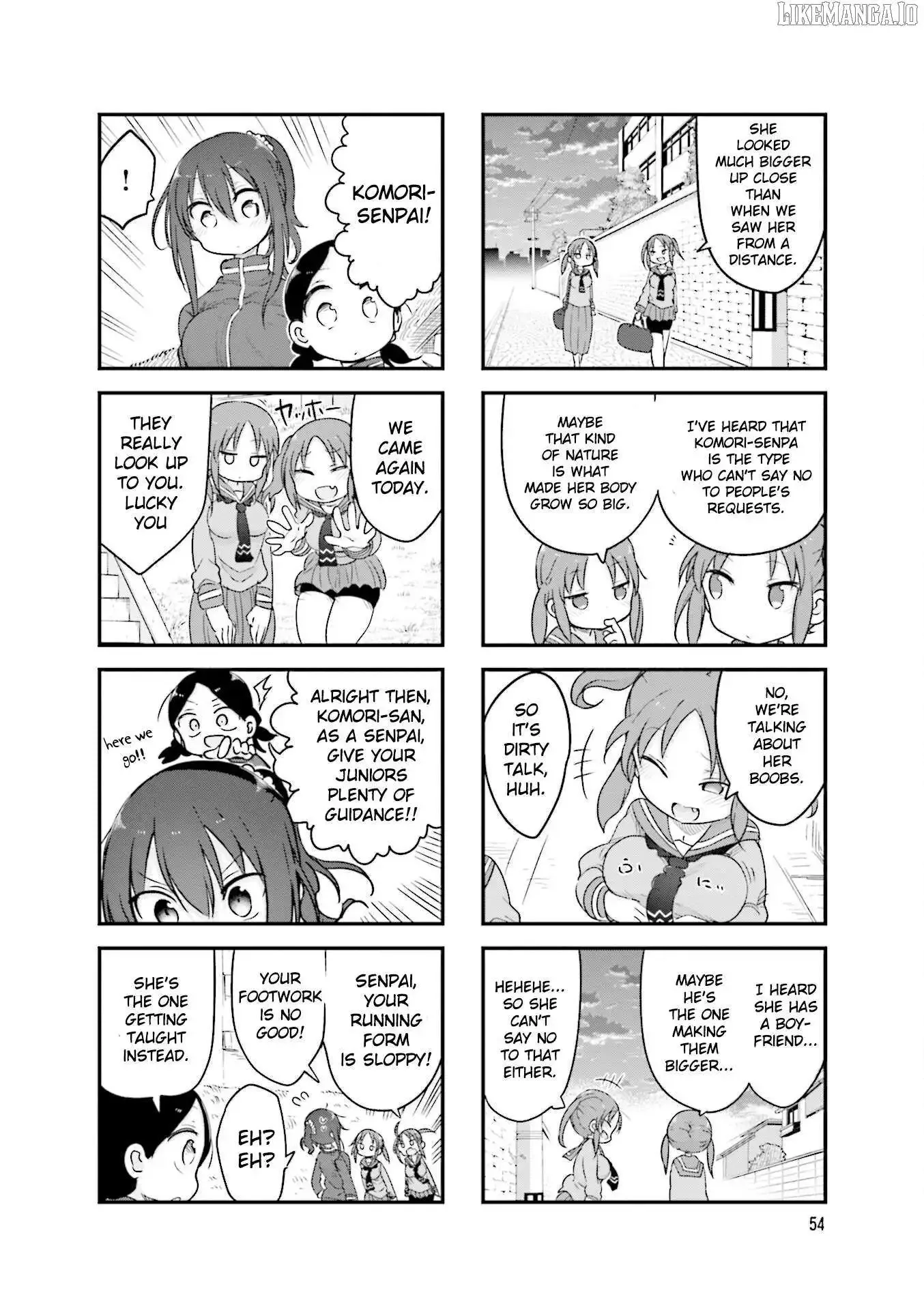 Komori-San Wa Kotowarenai! Chapter 116 page 10
