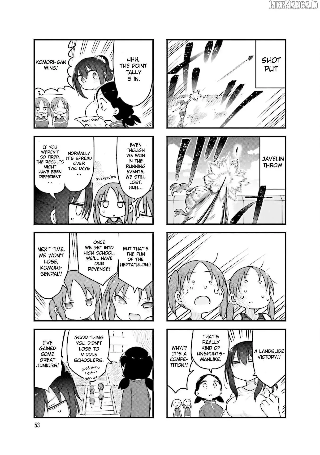 Komori-San Wa Kotowarenai! Chapter 116 page 9