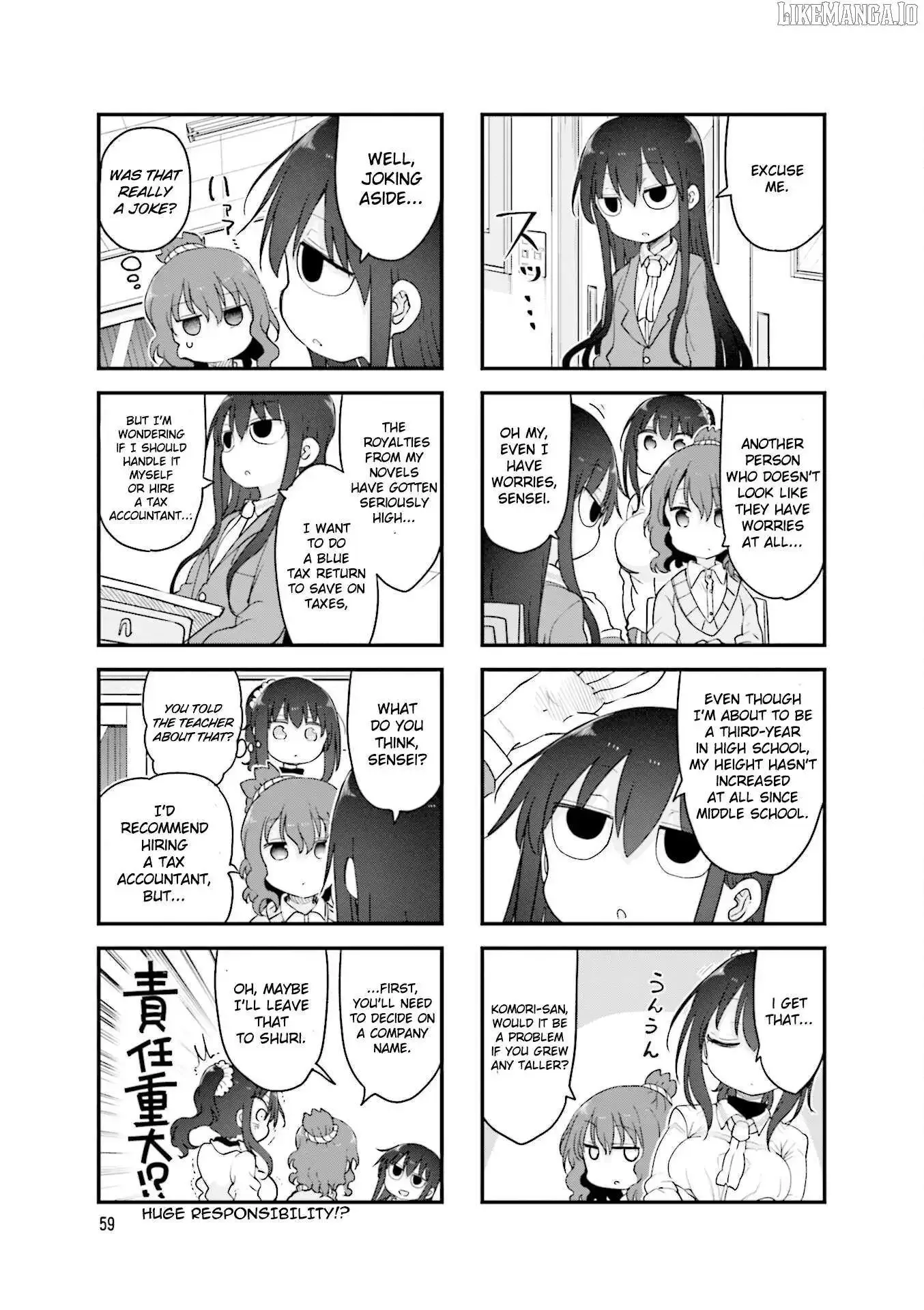 Komori-San Wa Kotowarenai! Chapter 117 page 7