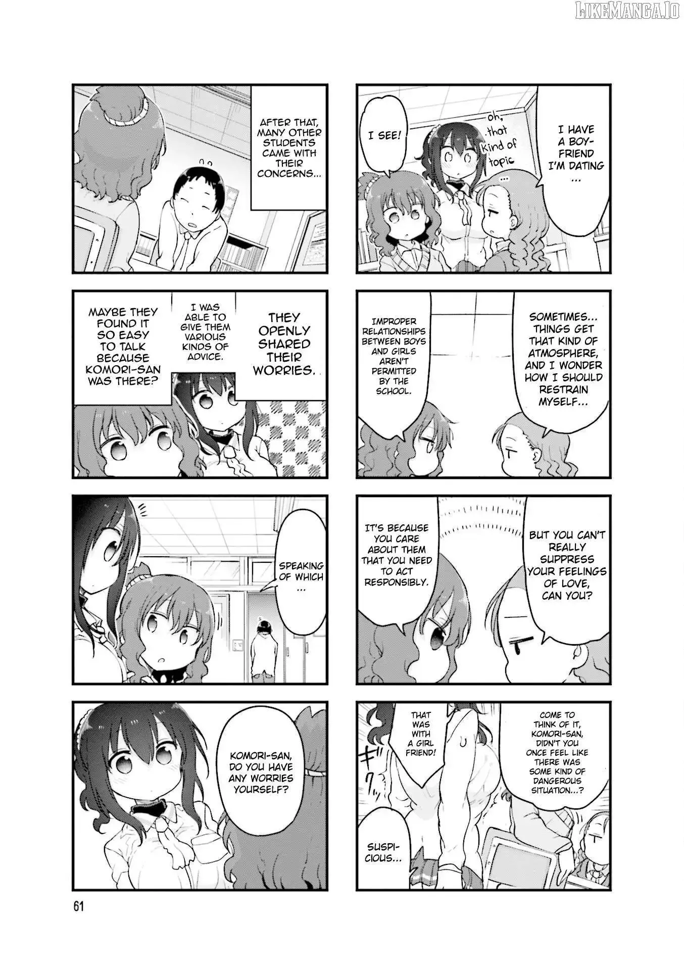 Komori-San Wa Kotowarenai! Chapter 117 page 9