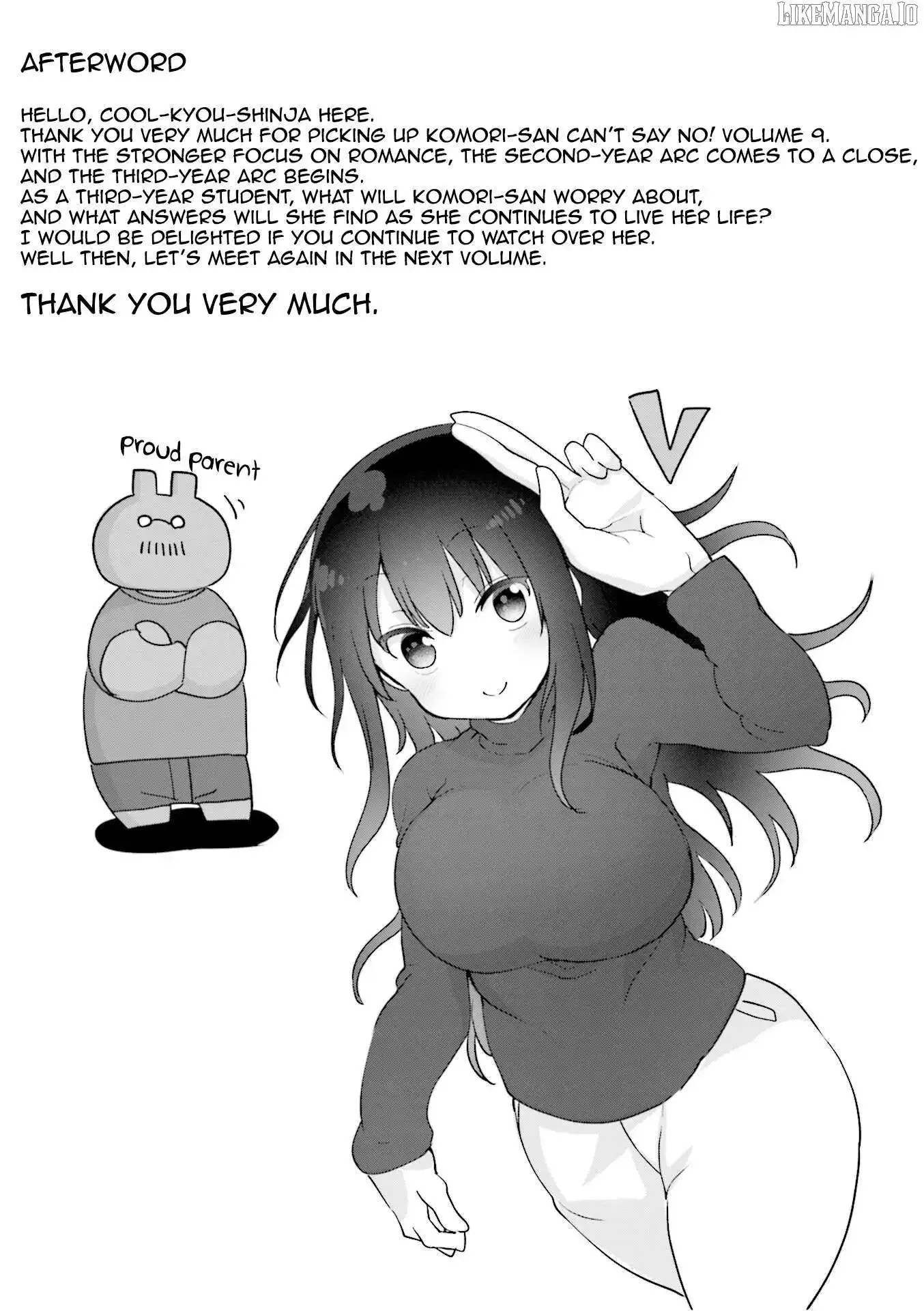 Komori-San Wa Kotowarenai! Chapter 123 page 10