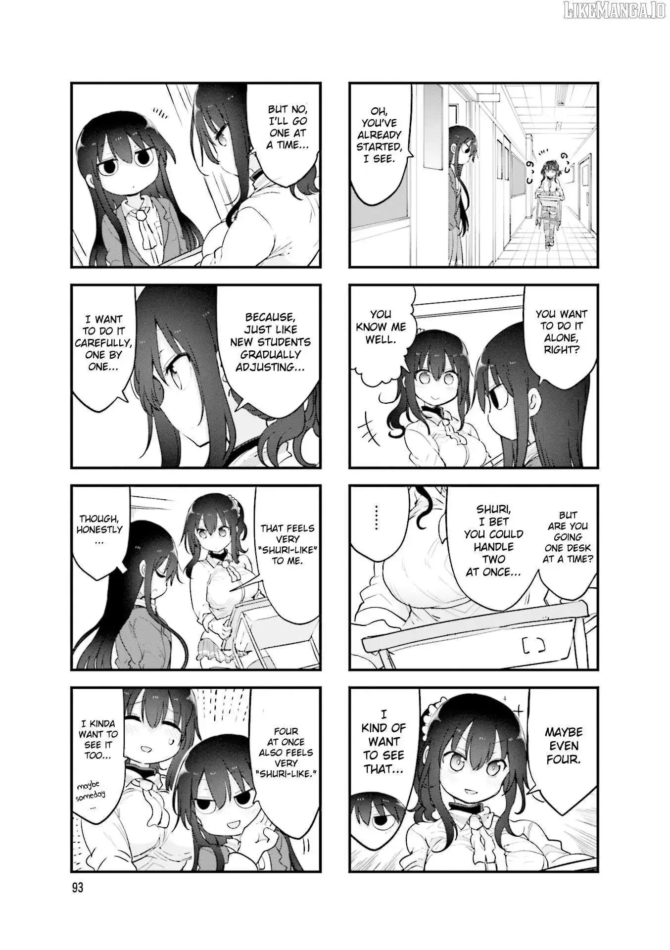 Komori-San Wa Kotowarenai! Chapter 121 page 6