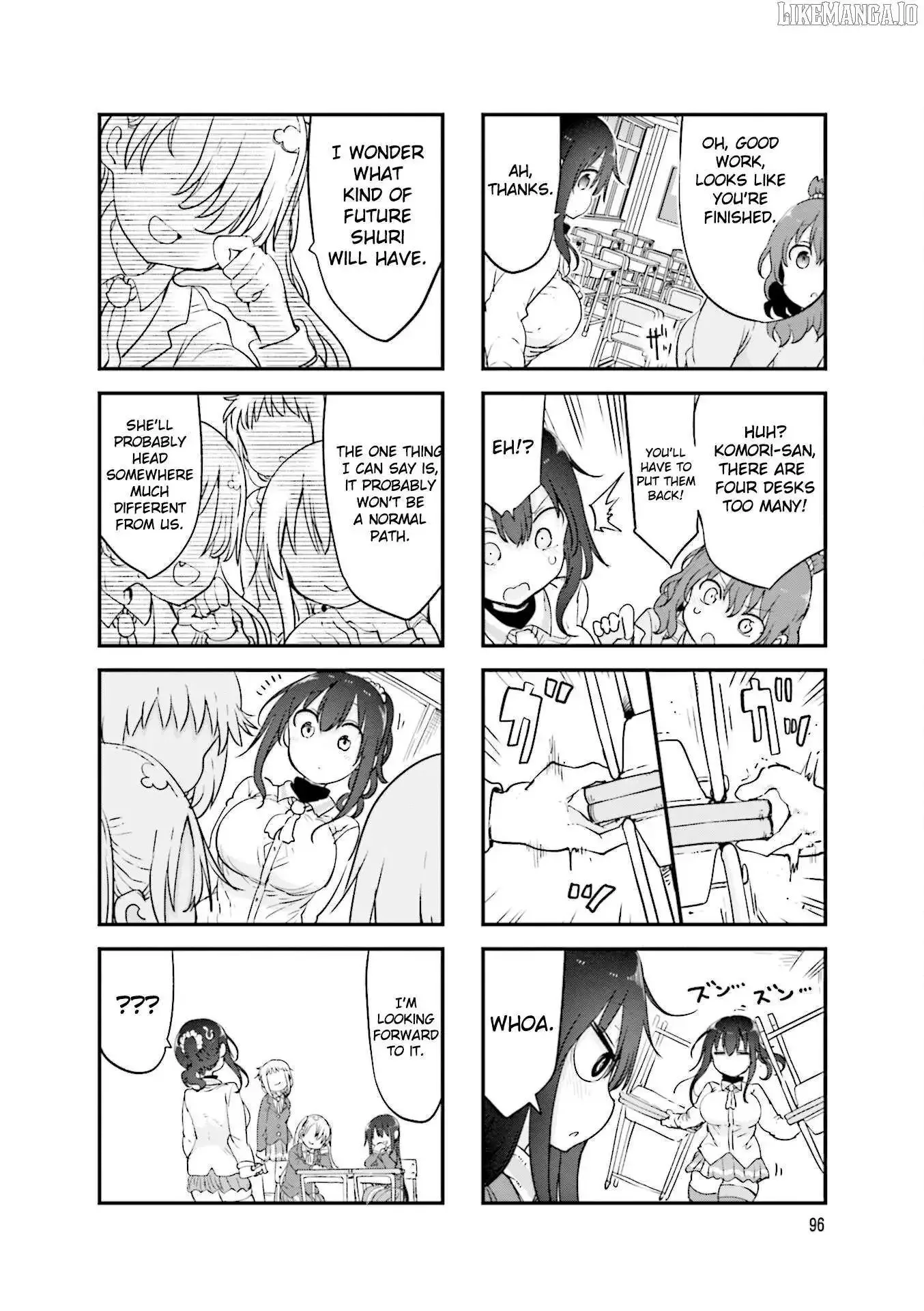 Komori-San Wa Kotowarenai! Chapter 121 page 9