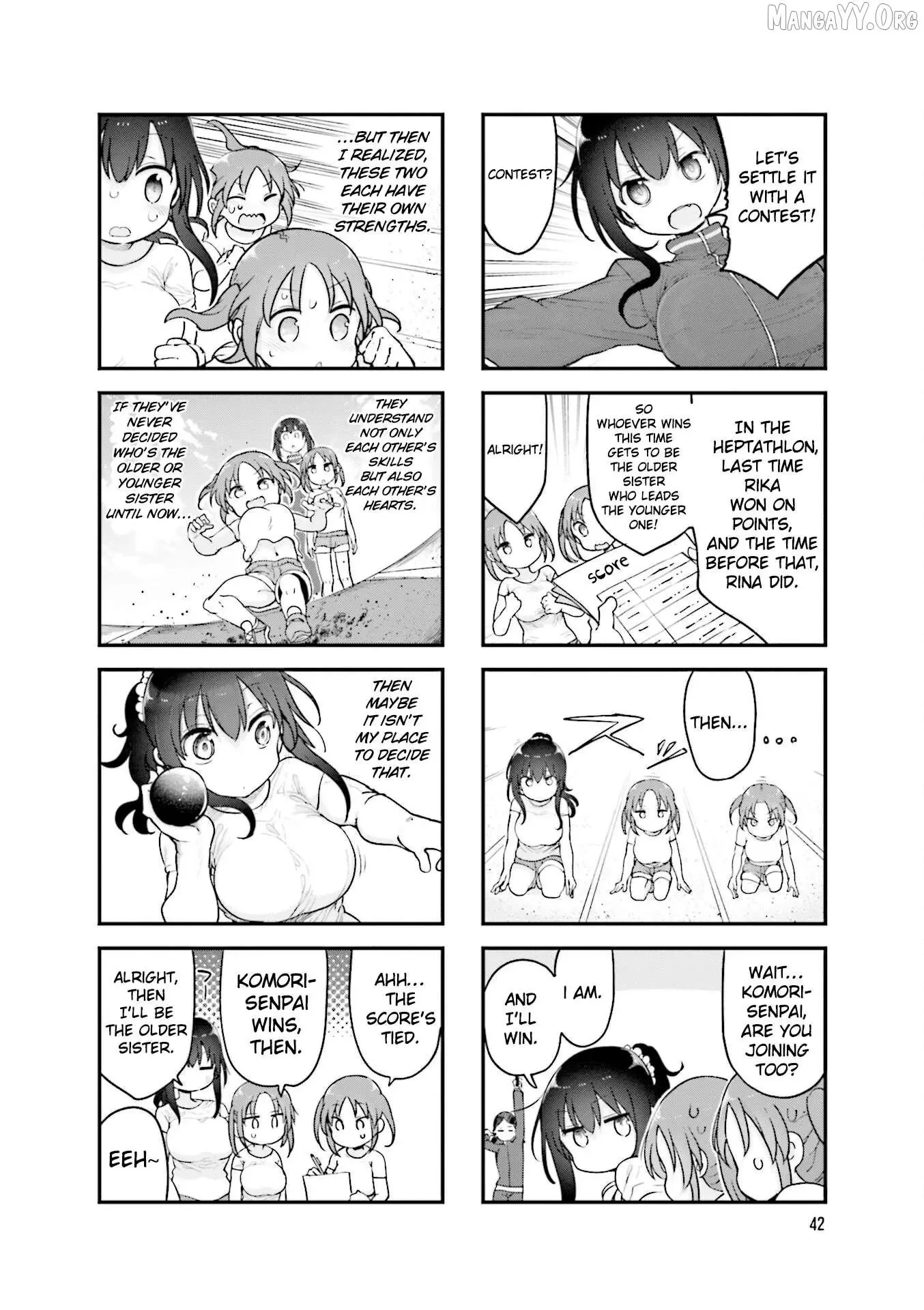 Komori-San Wa Kotowarenai! Chapter 128 page 7