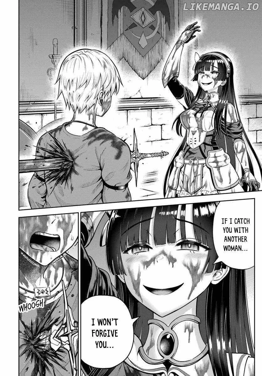Dungeon ni Hisomu Yandere na Kanojo ni Ore wa Nando mo Korosareru Chapter 13.1 page 8
