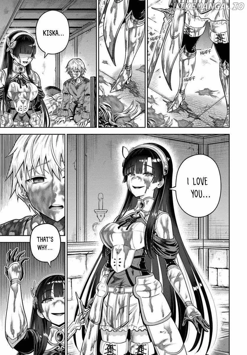 Dungeon ni Hisomu Yandere na Kanojo ni Ore wa Nando mo Korosareru Chapter 13.1 page 7