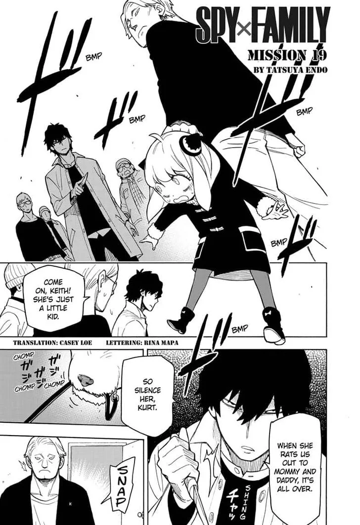 SPY x FAMILY Chapter 19 page 1