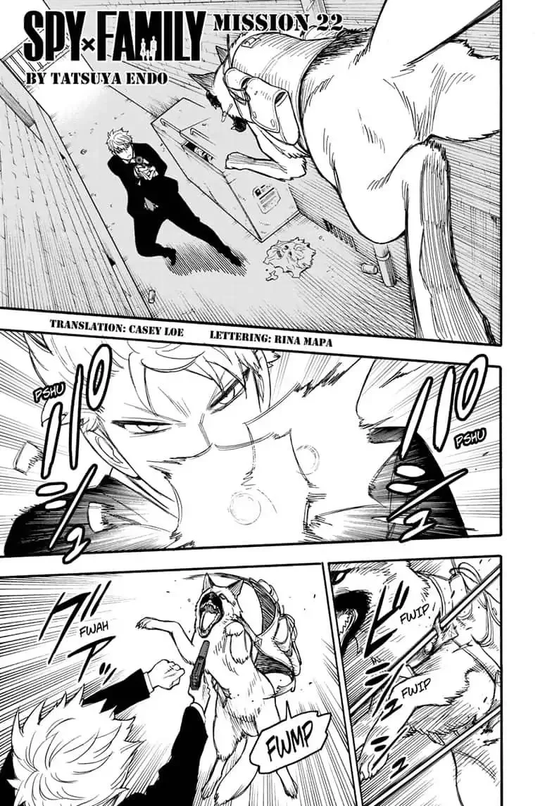 SPY x FAMILY Chapter 22 page 1