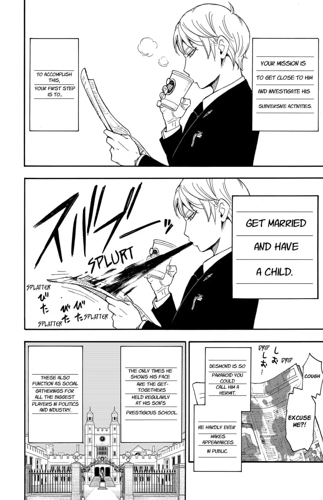 SPY x FAMILY Chapter 1 page 14
