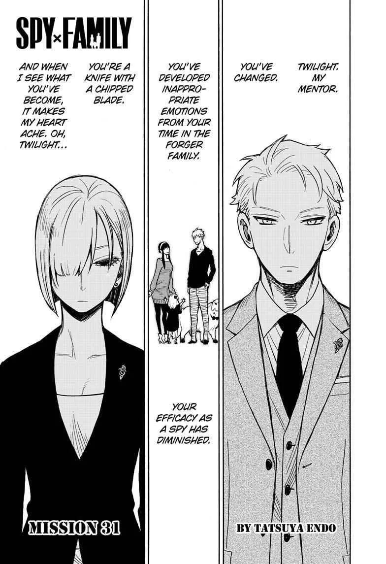 SPY x FAMILY Chapter 31 page 1