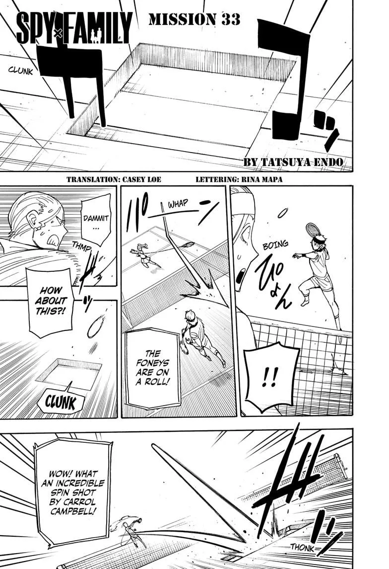 SPY x FAMILY Chapter 33 page 1