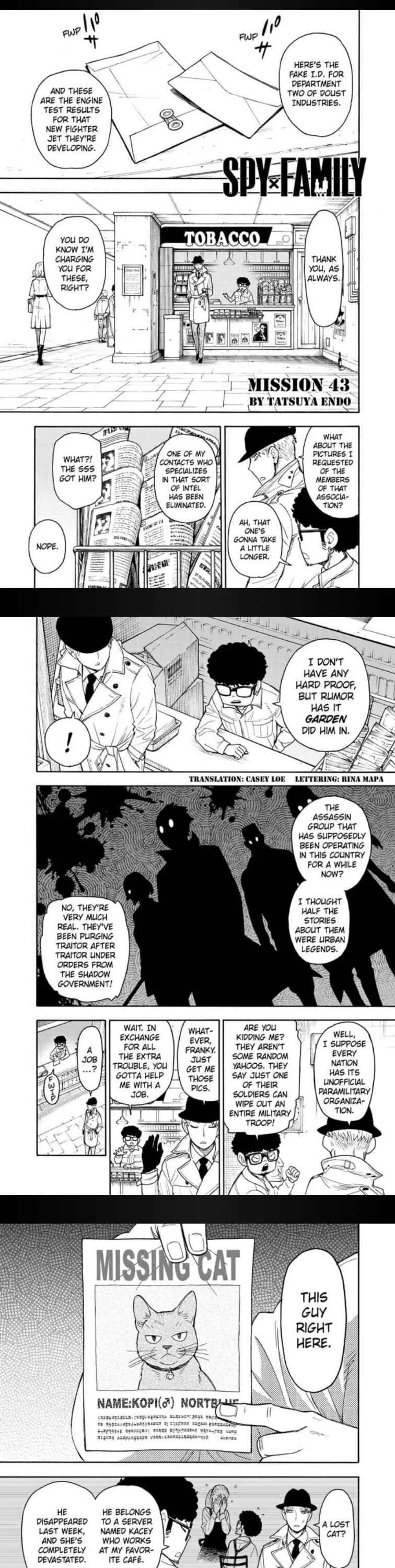SPY x FAMILY Chapter 43 page 1