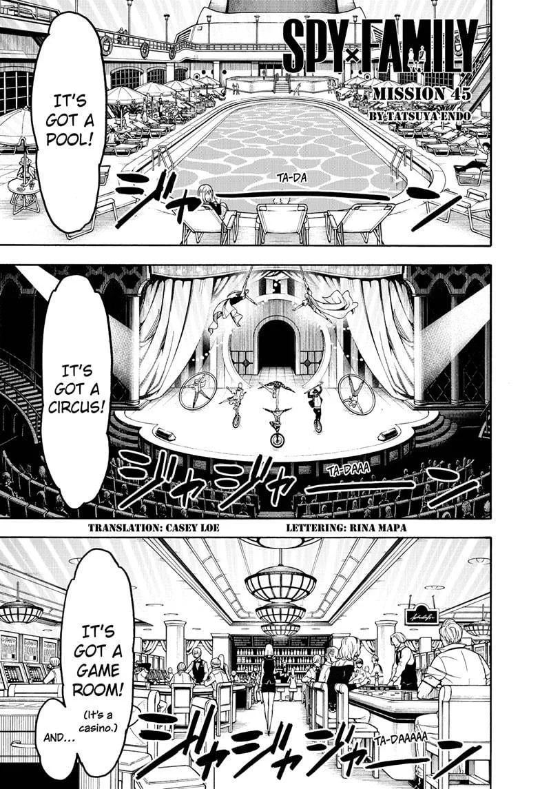 SPY x FAMILY Chapter 45 page 1