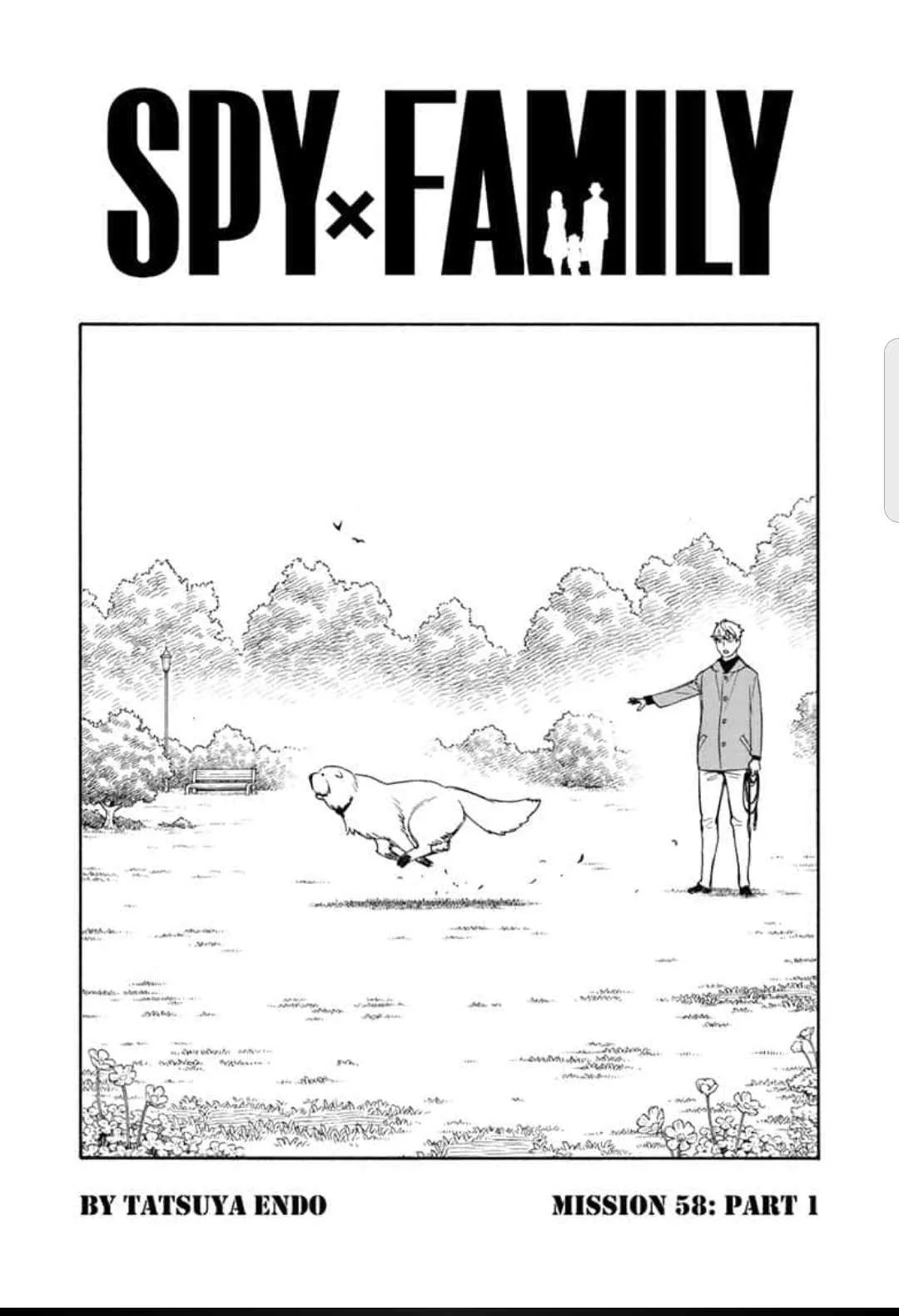 SPY x FAMILY Chapter 58.1 page 1