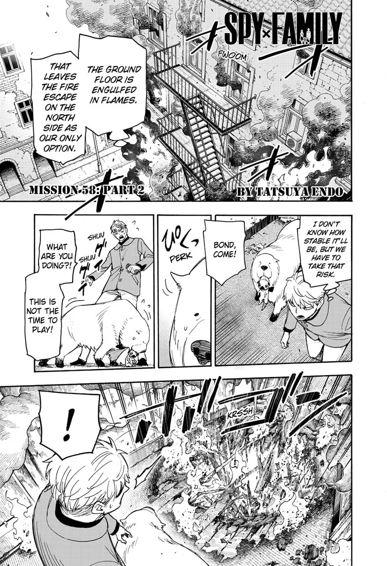 SPY x FAMILY Chapter 58.2 page 1