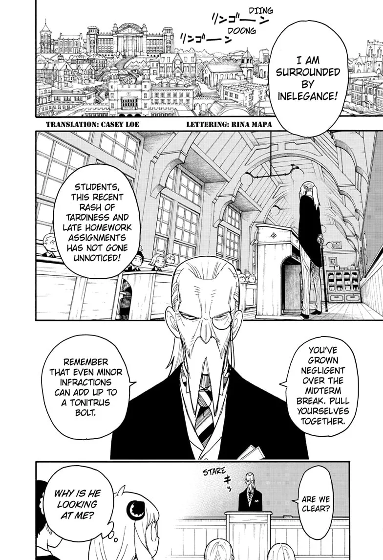 SPY x FAMILY Chapter 61 page 4