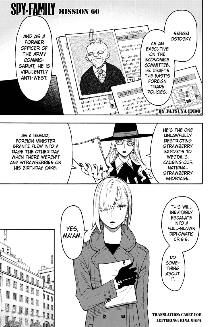 SPY x FAMILY Chapter 60 page 1