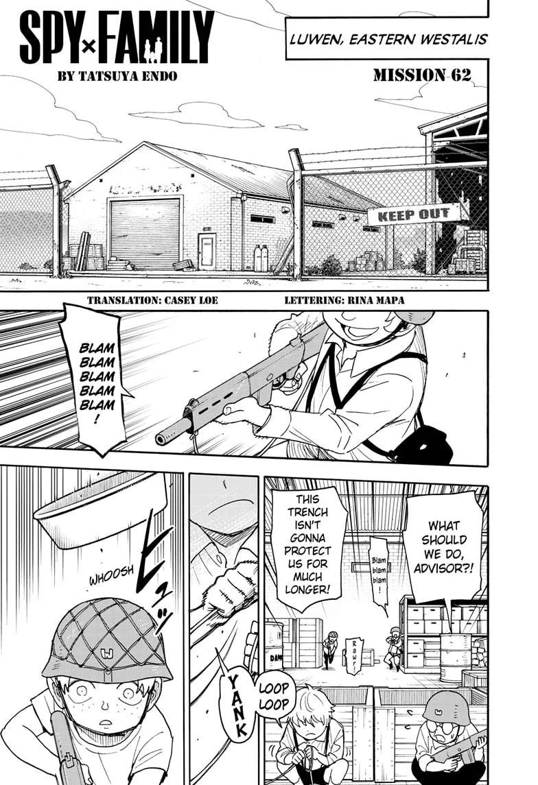 SPY x FAMILY Chapter 62 page 1