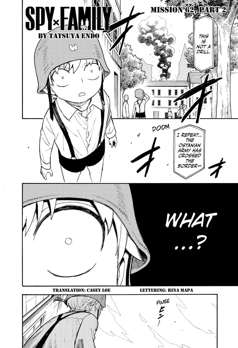 SPY x FAMILY Chapter 62.2 page 1