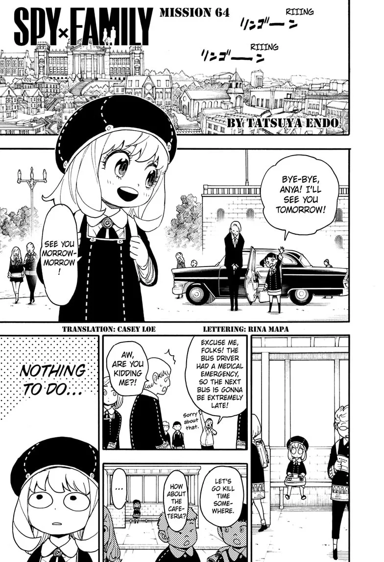 SPY x FAMILY Chapter 64 page 1