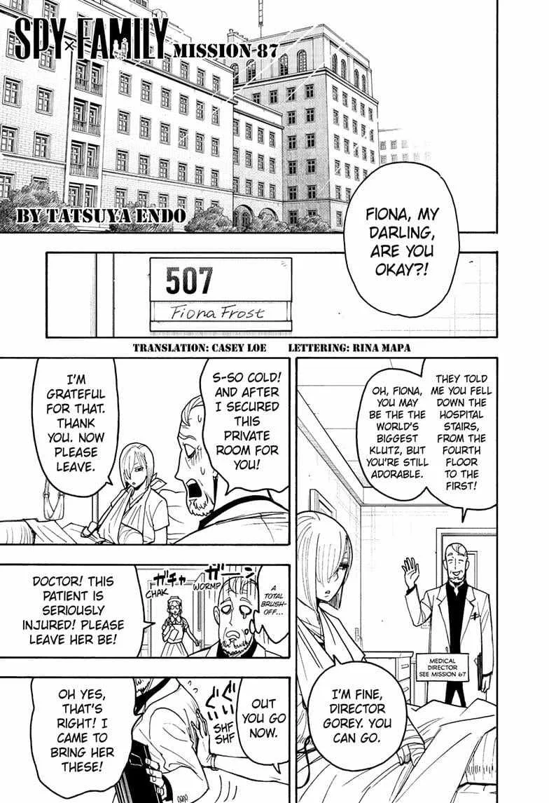 SPY x FAMILY Chapter 87 page 1