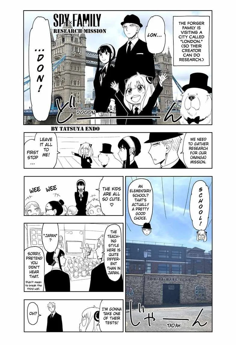 SPY x FAMILY Chapter 98.5 page 1