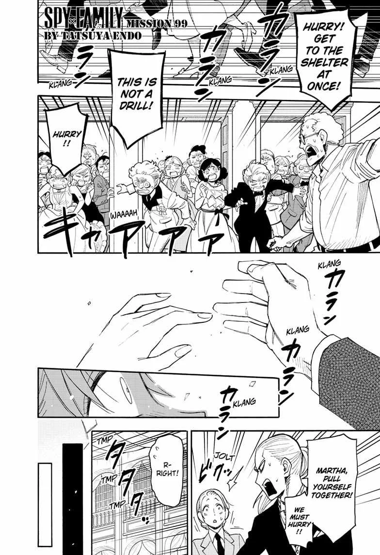 SPY x FAMILY Chapter 99 page 1