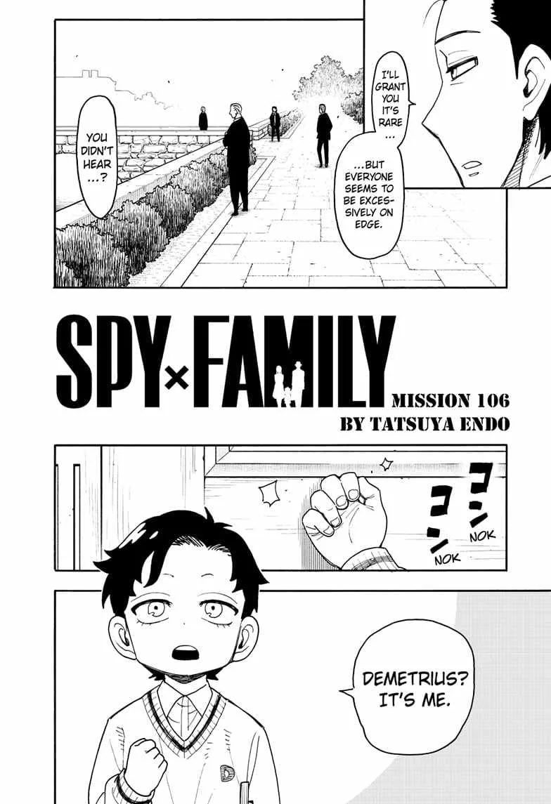 SPY x FAMILY Chapter 106 page 2