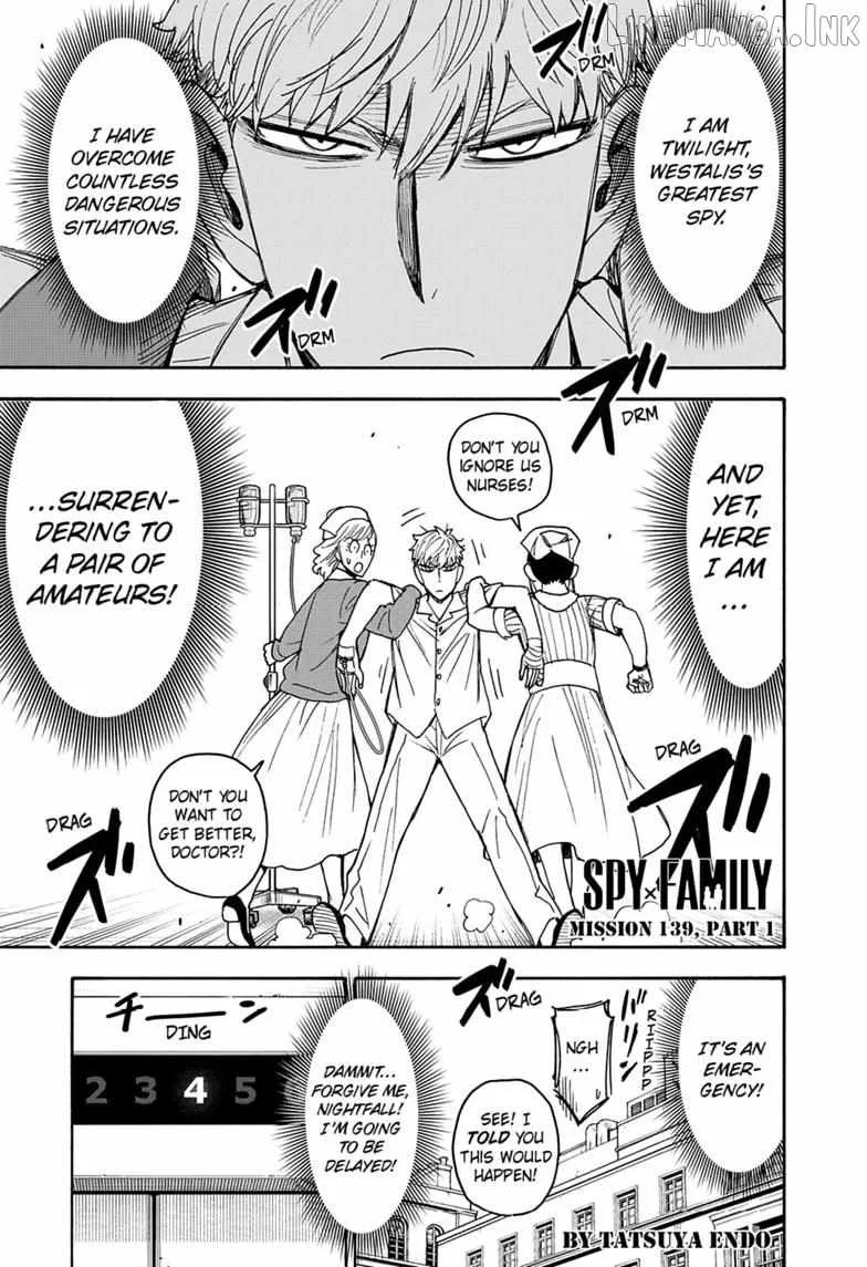SPY x FAMILY Chapter 139 page 1