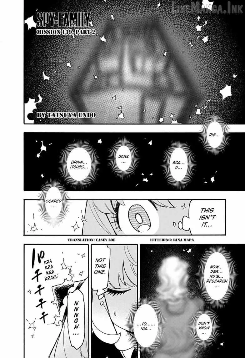 SPY x FAMILY Chapter 139.2 page 1