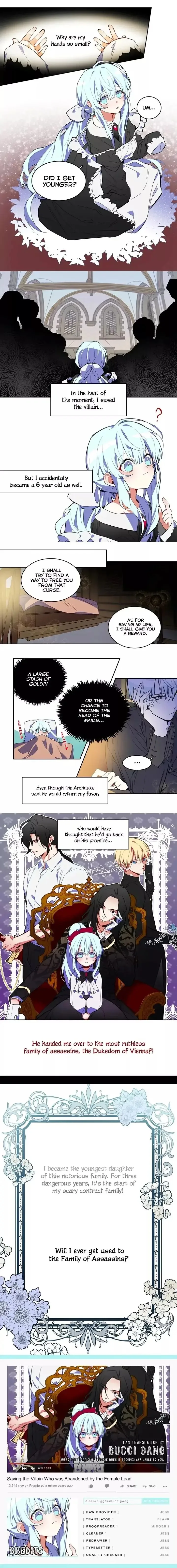 Saving the Villain Who was Abandoned by the Female Lead Chapter 0 page 5